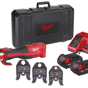Milwaukee praska hydrauliczna M18 BLHPT, akumulatorowa 32 kN ze szczękami