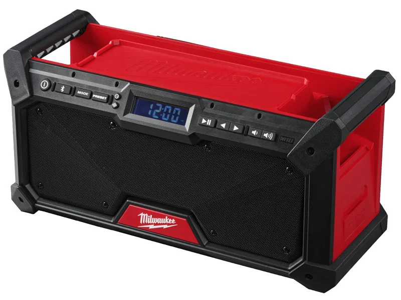 Milwaukee Profesjonalne radio budowlane M18 DAB+ FM Bluetooth, wytrzymałe