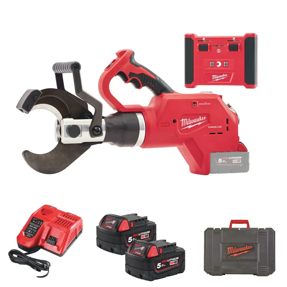 Przecinak do kabli Milanawaukee M18 HCC75R-502C 18 V 5 Ah MILWAUKEE