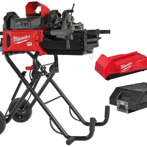 Milwaukee stacjonarna gwintownica akumulatorowa MX Fuel PTR2 1/8 – 2 cali czerwona