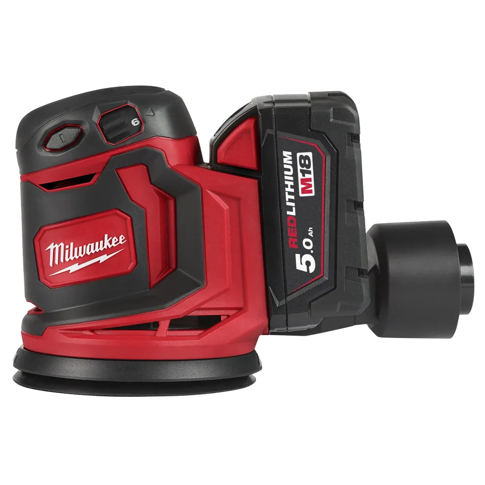Szlifierka mimośrodowa Milwaukee M18 BOS125-502B 18 V 5 Ah
