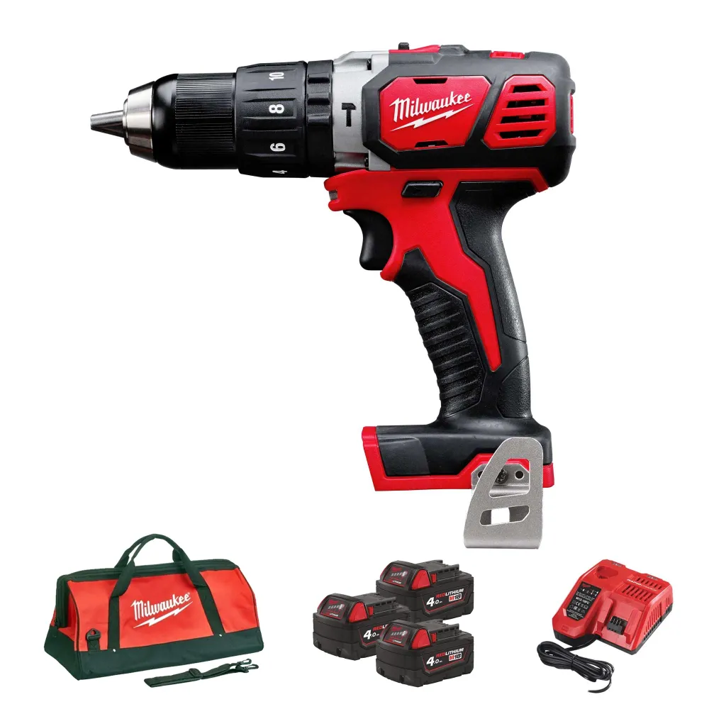 Wiertarka udarowa Milwaukee M18 BPD-403C 18 V 4 Ah