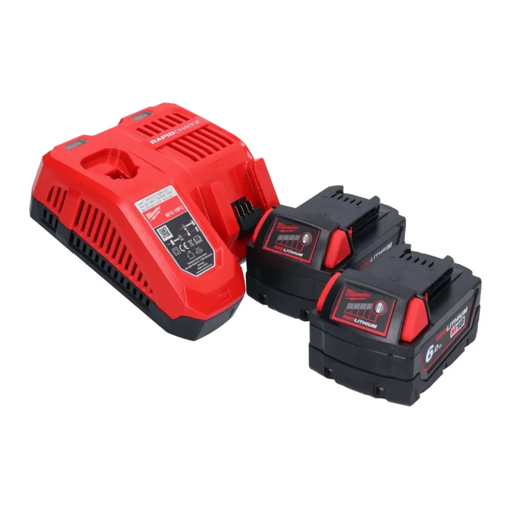 Wiertarko-wkrętarka akumulatorowa Milwaukee M18 FH-602 18 V 2,5 J SDS plus Brushless + 2x akumulator 6,0 Ah + ładowarka