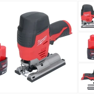 Wyrzynarka akumulatorowa Milwaukee M12 JS-201 12 V + 1x akumulator 2,0 Ah - bez ładowarki