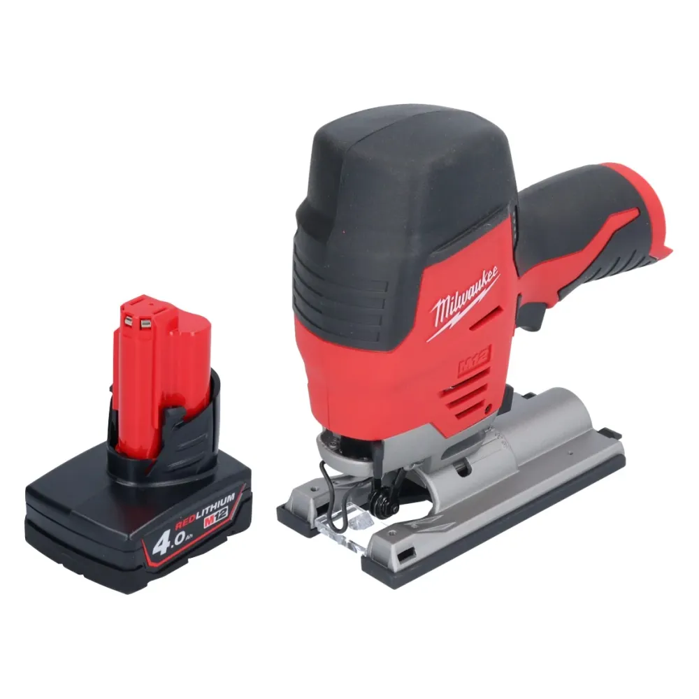 Wyrzynarka akumulatorowa Milwaukee M12 JS-401 12 V + 1x akumulator 4,0 Ah - bez ładowarki