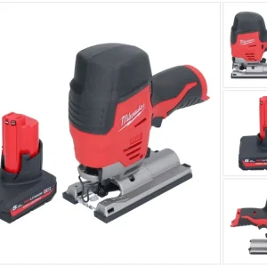Wyrzynarka akumulatorowa Milwaukee M12 JS-501 12 V + 1x akumulator 5,0 Ah - bez ładowarki