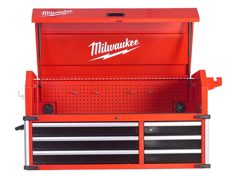 Milwaukee Wózek warsztatowy STC46-1 116cm 6 szuflad Czerwona stal