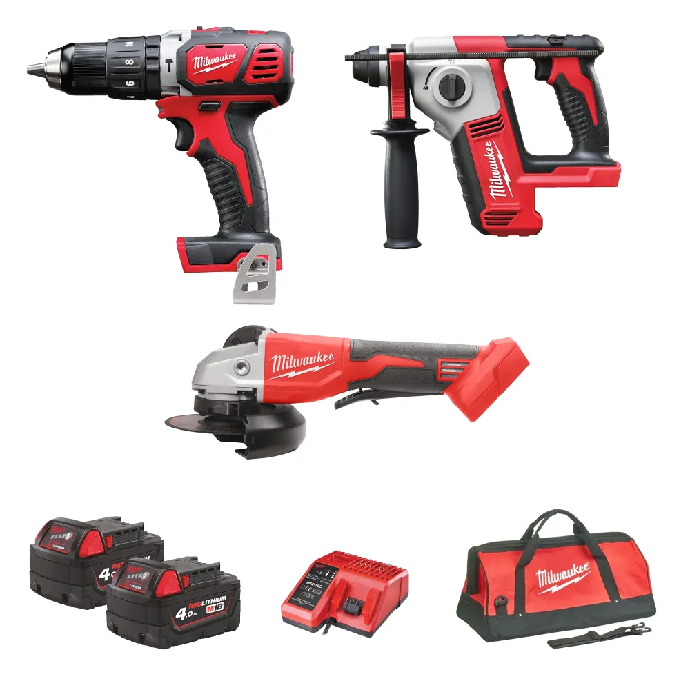 Zestaw Milwaukee M18 BPP3A-402B 18 V 4 Ah