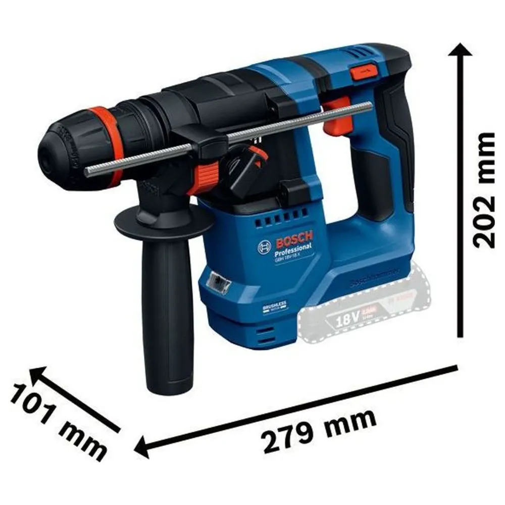 Młotowiertarka Bosch GBH 18V-18 X PRO 18V
