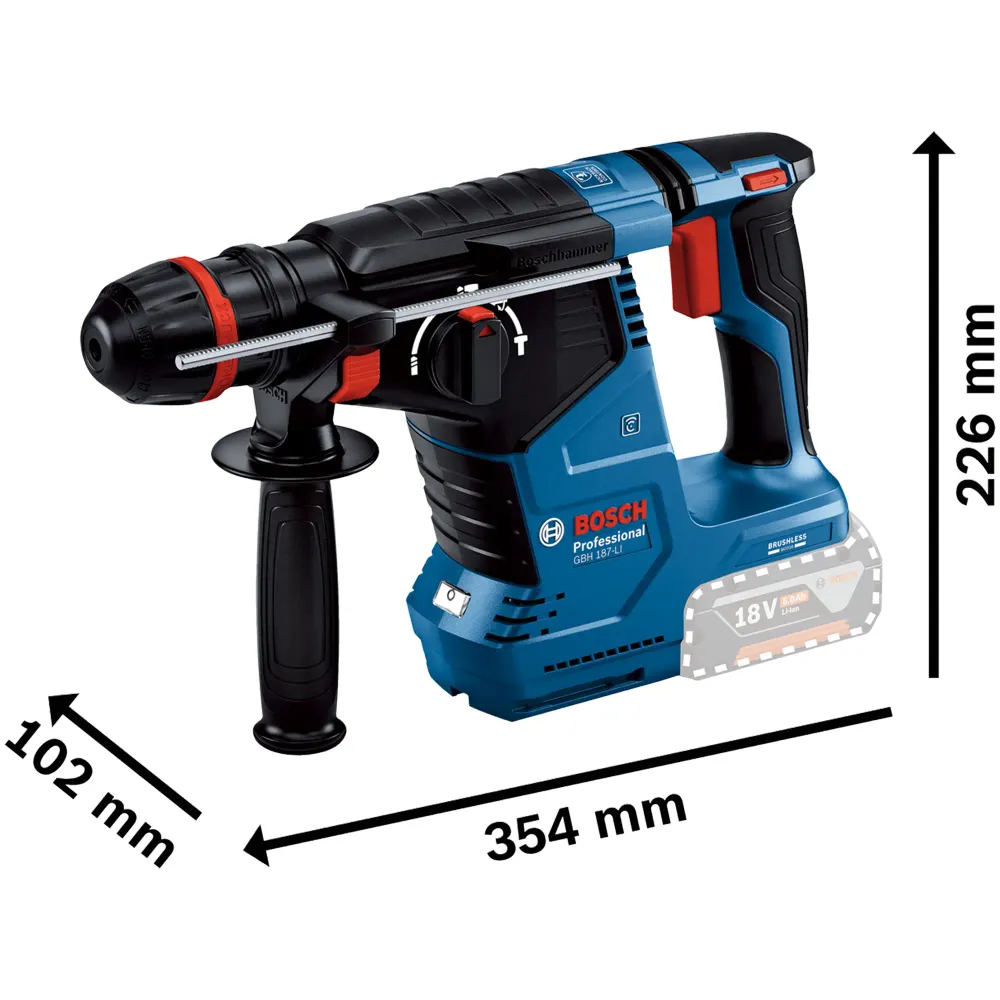 Młotowiertarka Bosch GBH 18V-24 C PRO 18V