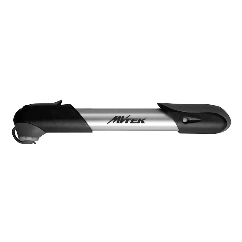 Mini pompka teleskopowa Długość: 210mm x Ciśnienie: 8 Bar czarna MVTEK