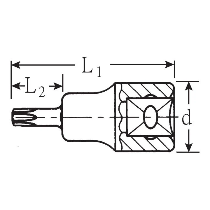 Nasadka STAHLWILLE 1/2 ″ TX ( 4000826396 )