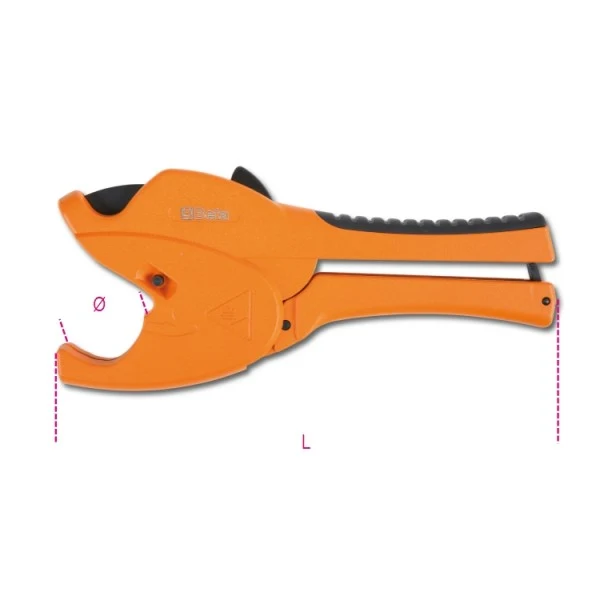 Nożyce z mechanizmem zapadkowym do rur z PCV 260mm | 342P
