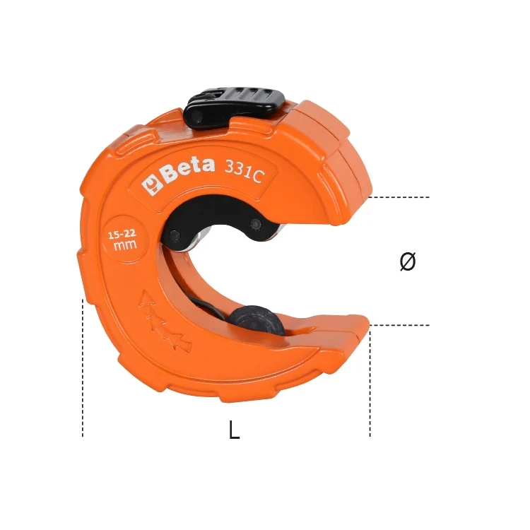Obcinak krążkowy typu c do rur z miedzi i lekkich stopów 15-22mm | 331C