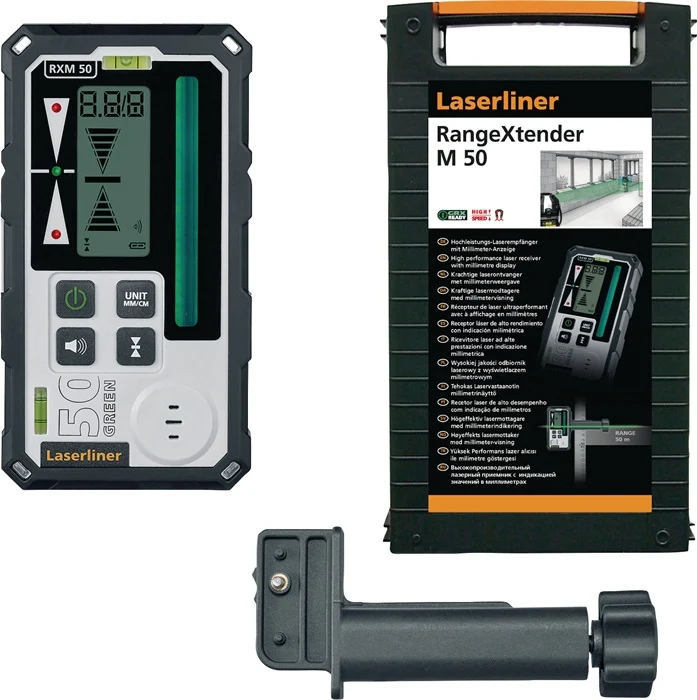 Odbiornik laserowy Laserliner RangeXtender M50 ( 4000858103 ) 20 godz.