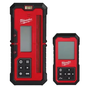 Odbiornik laserowy Milwaukee RD1200 z pilotem 1200m czerwony IP67