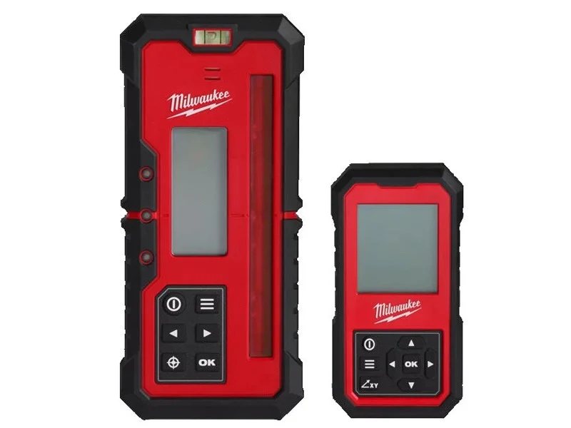 Odbiornik laserowy Milwaukee RD1200 z pilotem 1200m czerwony IP67