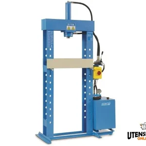 OMCN Prasa elektrohydrauliczna 156-W 20 ton, sterowanie dźwignią, kolor niebieski
