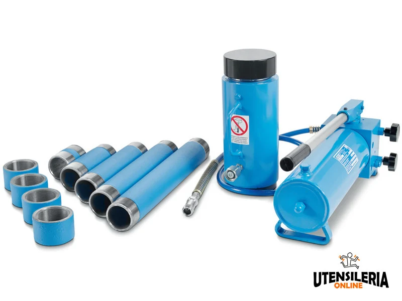 Omcn prostownik hydrauliczny Titanik 100D 120 tonowy do ciężkich nadwozi