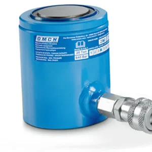 OMCN Siłownik hydrauliczny 361/D jednostronnego działania 20 ton niebieski powrót grawitacyjny