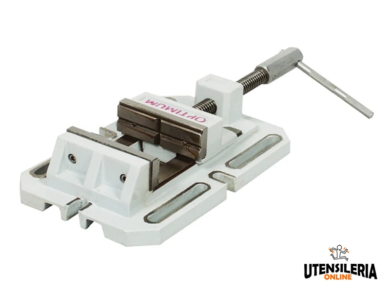 Optimum imadło maszynowe BSI 100 do wiertarki stołowej żeliwo szare 100 mm