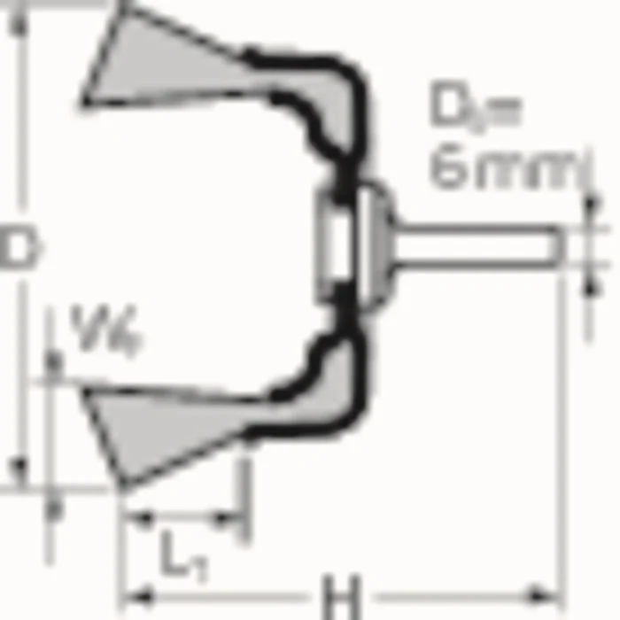 PFERD szczotka garnkowa TBU INOX ( 8000435473 ) Ø 50 mm grubość drutu 0,3 mm