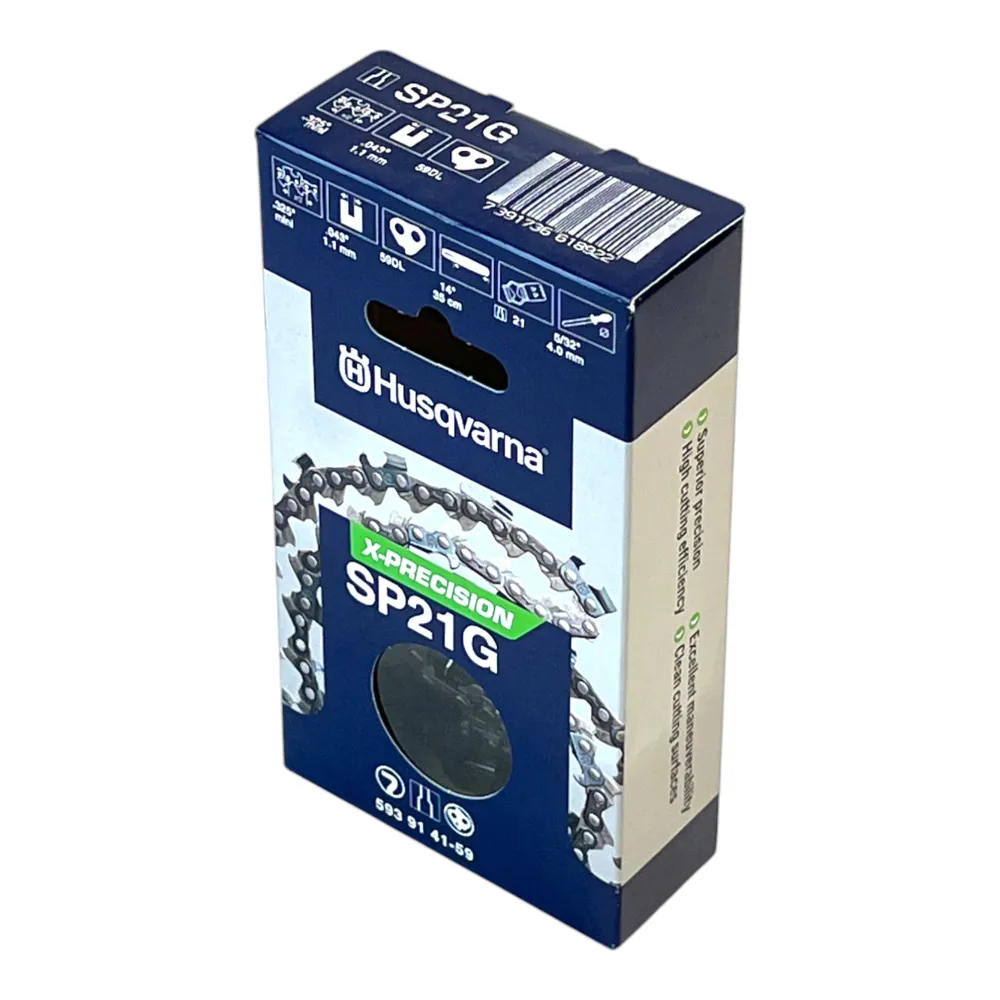 Pił łńcuchowa Husqvarna X-Precision SP21G 35 cm .325" mini 1,1 mm ( 593914159 ) do pilarek łńcuchowych
