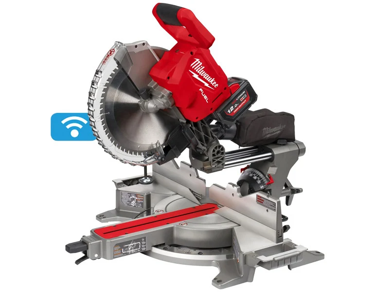 Pił ukośnica akumulatorowa Milwaukee M18 Fuel FMS305, tarcza 305mm, One-Key