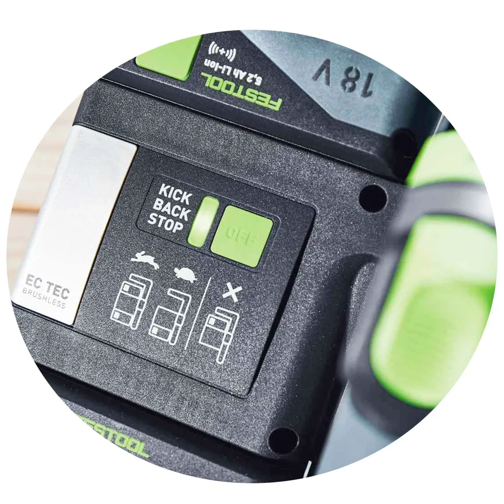Pił zanurzeniowa Festool TSC 55 5.0 KEBI-Plus/XL-FS 18V 5Ah