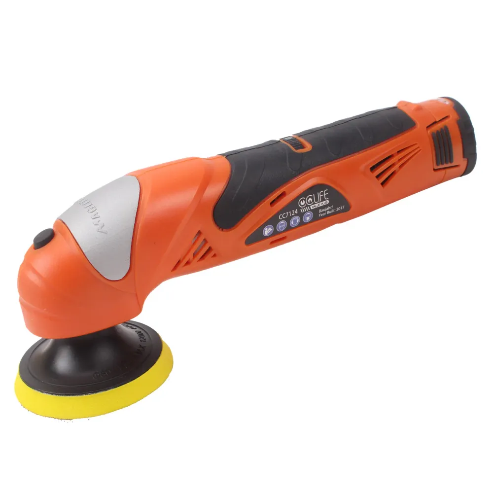 Polerka Akku 12V | Prędkość 0 - 3000 obr/min | ø80mm | Bogate wyposażenie