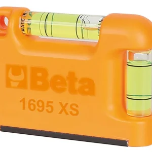 Poziomica magnetyczna kieszonkowa profil aluminiowy z podstawą magnet. | 1695XS