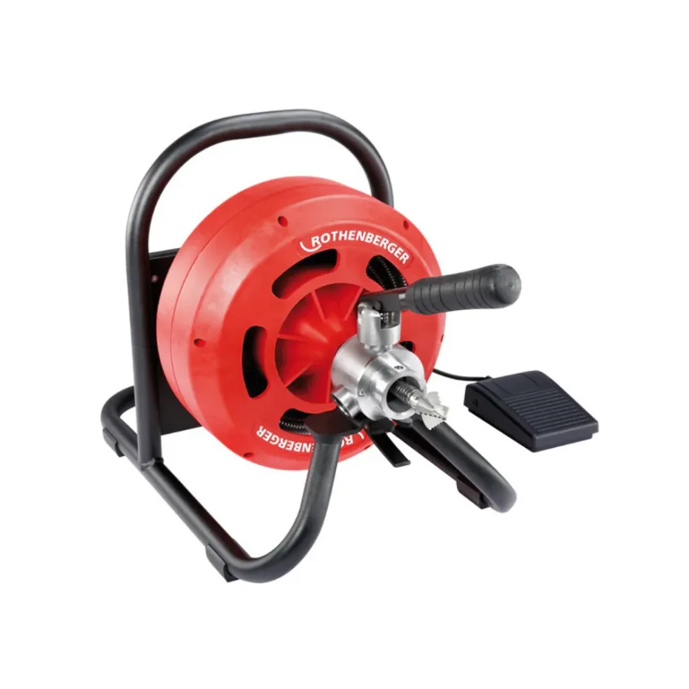 Przepychacz elektryczny Rothenberger Rodrum S do rur 40-100mm Spirala 13mm