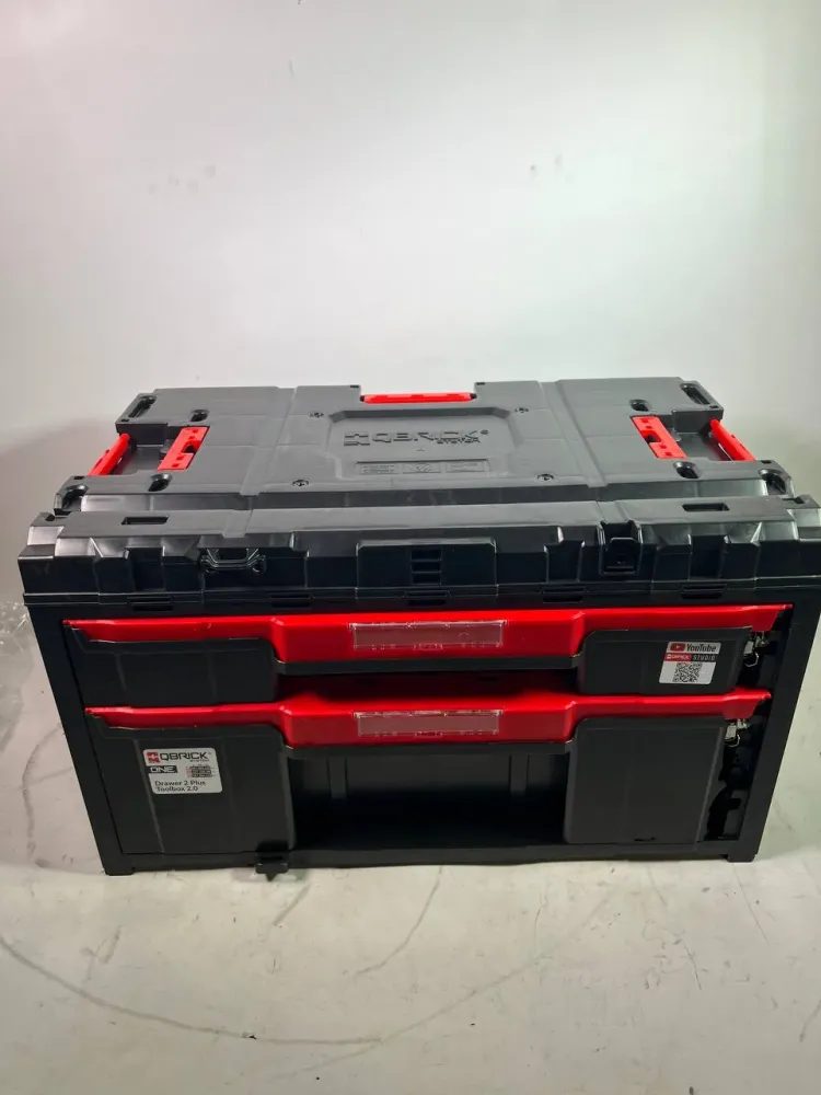 Qbrick System ONE Drawer 2 Plus Toolbox 2.0 modułowa skrzynka narzędziowa 587 x 380 x 340 mm 9 l 20 l