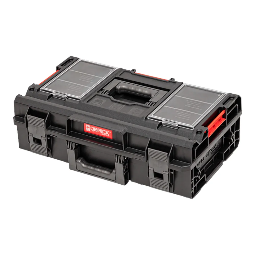 Qbrick System ONE 200 2.0 Profesjonalna modułowa walizka narzędziowa 585 x 385 x 190 mm 15,4 l z możliwością sztaplowania...