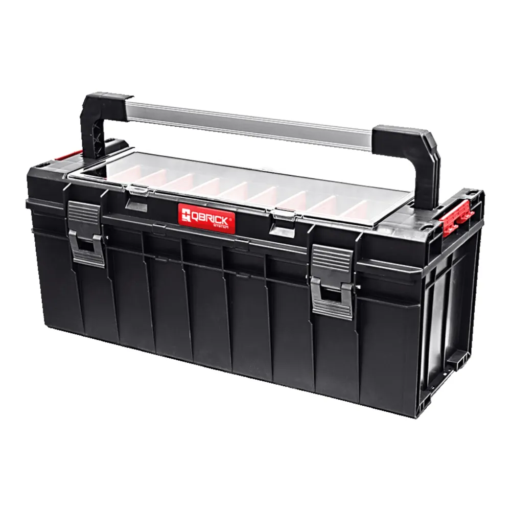 Qbrick System PRO 700 Expert sztaplowalny 650 x 270 x 272 mm 29l IP54 z 11 przegrodami