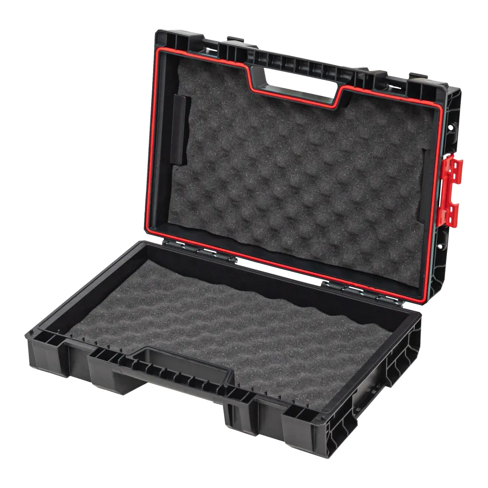 Qbrick System PRO Walizka na narzędzia z pianki ochronnej, sztaplowana 450 x 322 x 126 mm 11 litrów IP54