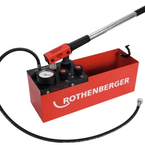 Rothenberger RP 50 Digital Elektroniczna Pompa Ciśnieniowa 0-30 bar Podwójny Zawór
