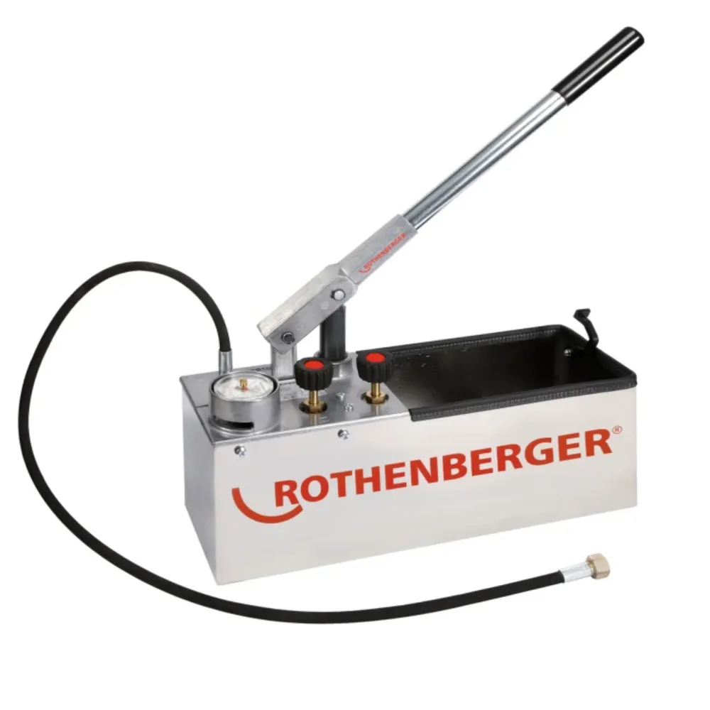 Rothenberger Ręczna pompa ciśnieniowa RP 50-S INOX 60 bar do prób szczelności