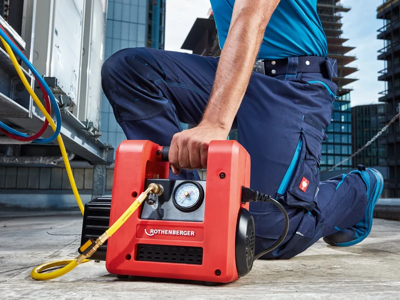 Rothenberger Roairvac R32 1.5 Pompa Próżniowa Dwuetapowa 42 l/min 230V