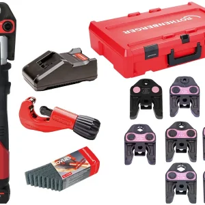 Rothenberger Romax 4000 AMPShare Zaciskarka 110mm + 8 Szczęk MaxiPro