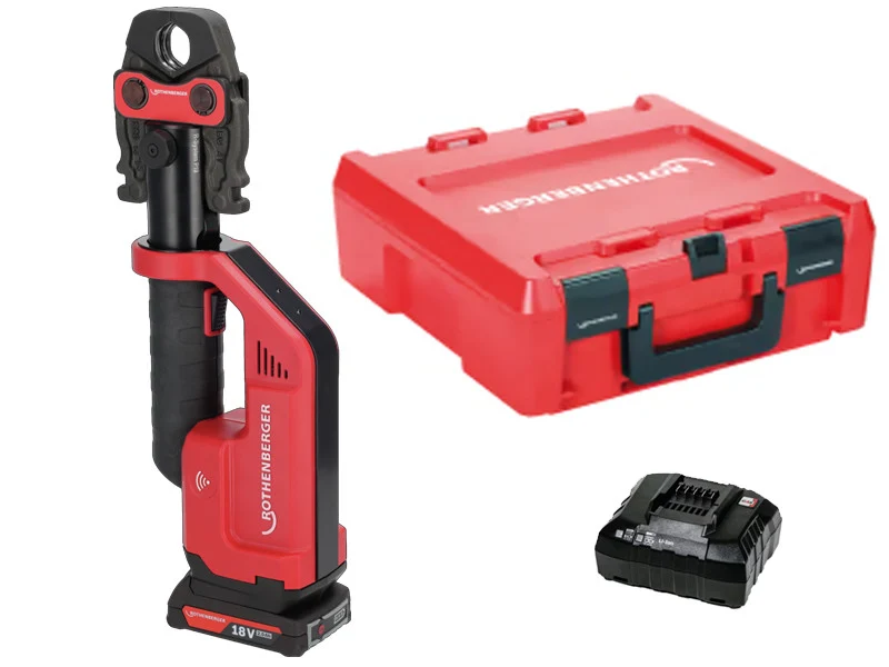 Rothenberger Romax Compact III prasa elektrohydrauliczna 18V AMPShare 12-40mm