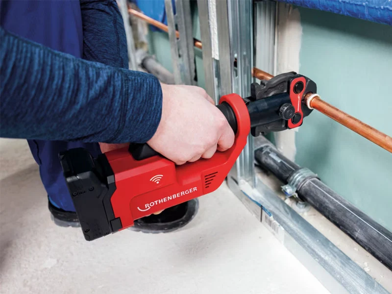 Rothenberger Romax Compact III Zagniatarka elektrohydrauliczna 18V + Szczęki TH16-20-26