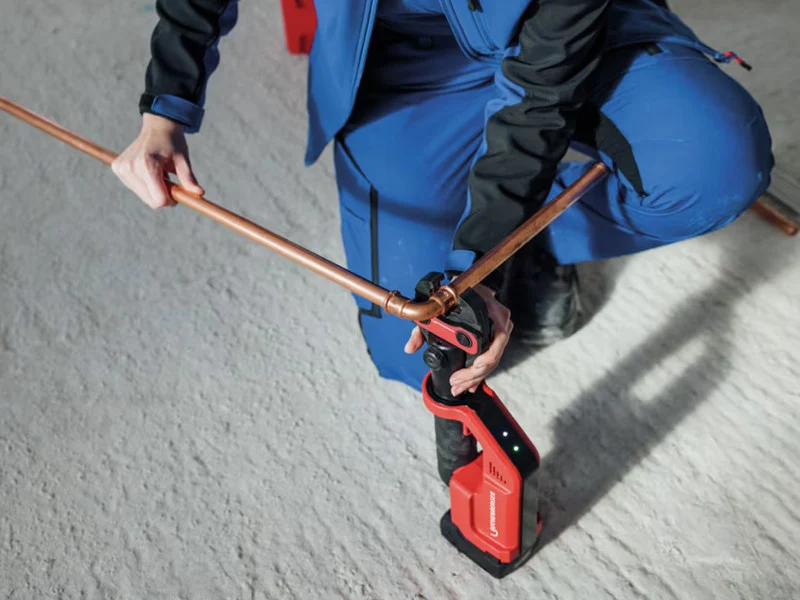Rothenberger Romax Compact III Zagniatarka elektrohydrauliczna 18V + Szczęki TH16-20-26