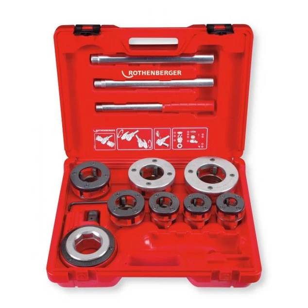 Rothenberger Super Cut Zestaw gwintownic do rur stalowych 1/2" do 1-1/4"