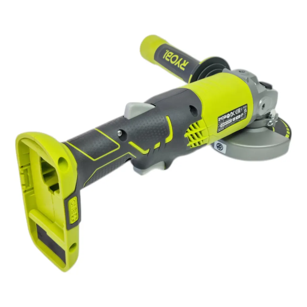 Ryobi R18AG-0 Akumulatorowa szlifierka kątowa 18 V ONE+ 115 mm + 2x akumulator 5,0 Ah + ładowarka
