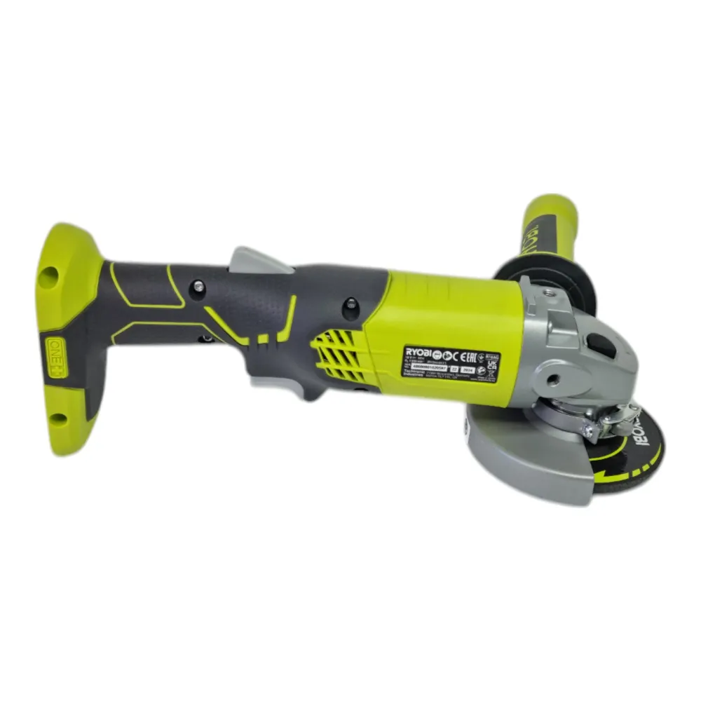 Ryobi R18AG-0 Akumulatorowa szlifierka kątowa 18 V ONE+ 115 mm + 1x akumulator 4,0 Ah + ładowarka