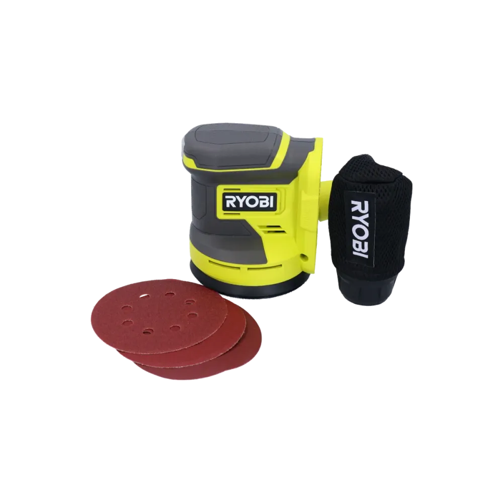 RYOBI RROS18-0 akumulatorowa szlifierka oscylacyjna solo 18 V 125 mm ( 5133005393 ) - bez akumulatora, bez ładowarki