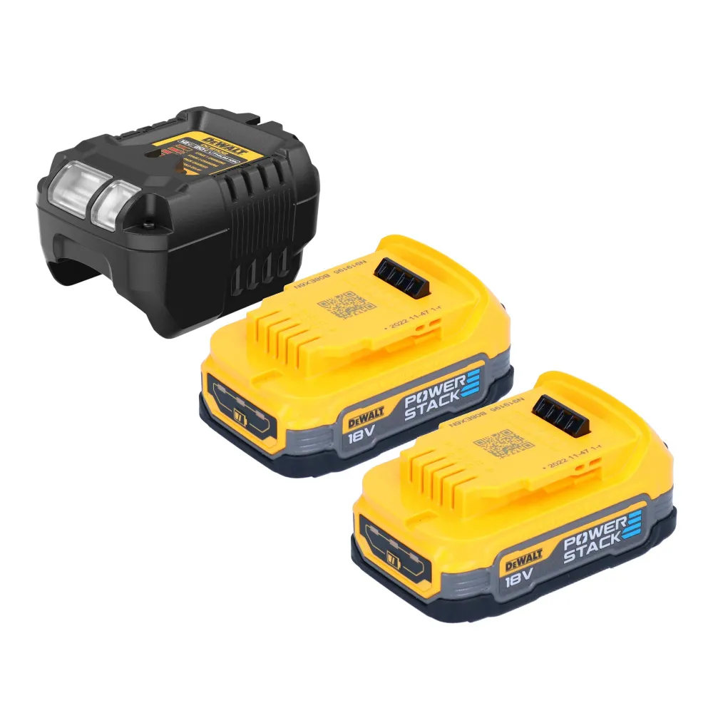 Smarownica akumulatorowa DeWalt DCGG 571 E2K 18 V + 2x akumulator Powerstack 1,7 Ah + ładowarka