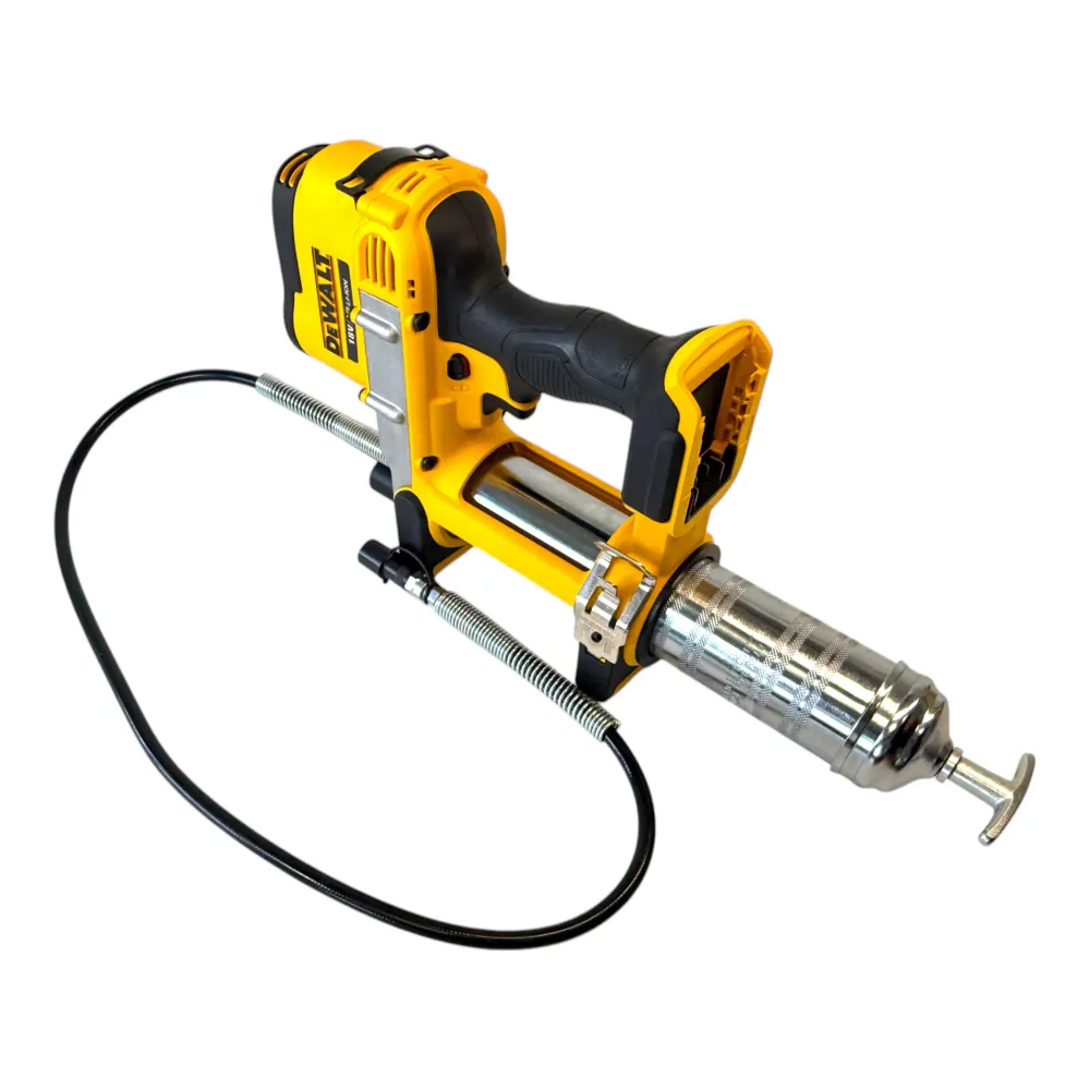 Smarownica akumulatorowa DeWalt DCGG 571 P2K 18 V + 2x akumulator 5,0 Ah + ładowarka