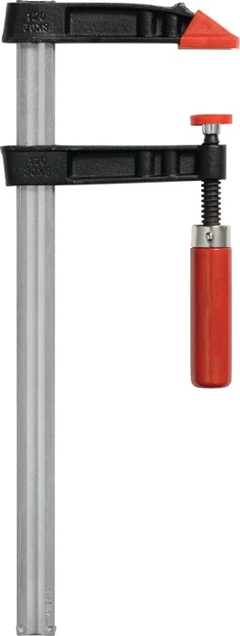 Zacisk śrubowy z żeliwa ciągliwego ( 4000831295 ) Szerokość mocowania 600 mm Występ 120 mm 30 x 8 mm Sonstige